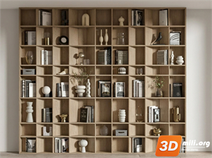 Bookcase Skp Files